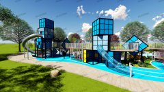 米兰·(milan)中国·运动社区儿童游乐设备