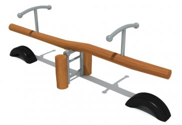  米兰·(milan)中国·运动游乐木质双人儿童跷