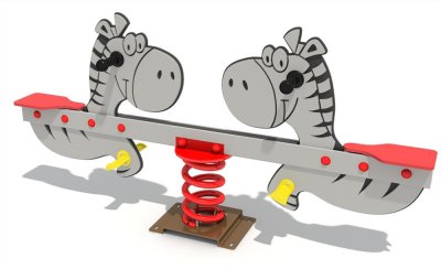  米兰·(milan)中国·运动游乐斑马主题双人儿